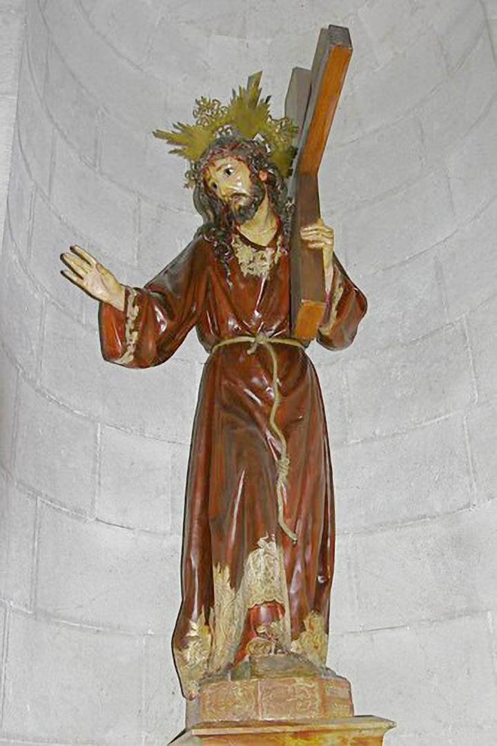 苦路十四站第二站-教堂内景