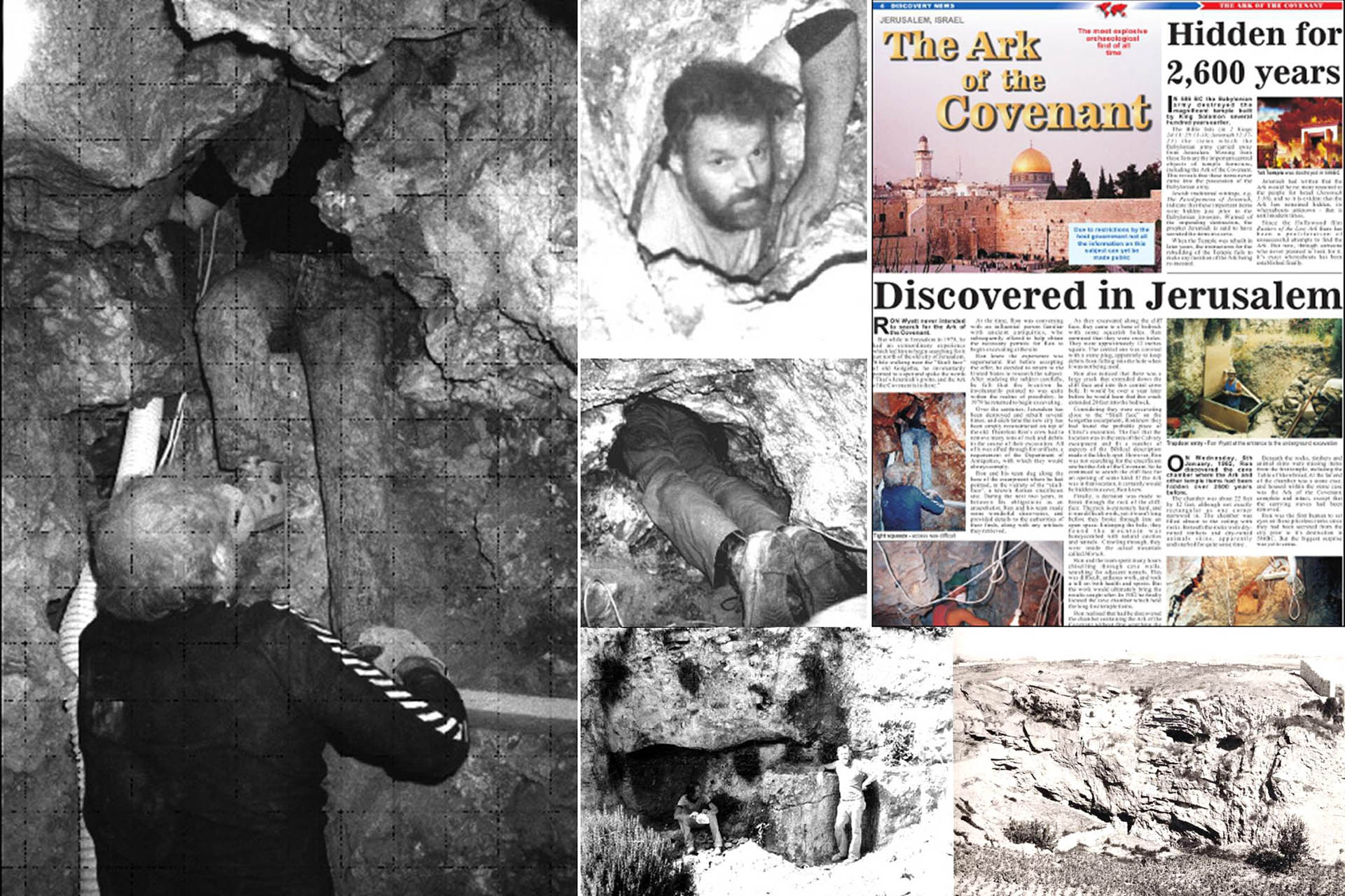 Ron Wyatt 在各各他山发现约柜的过程-现花园墓的位置附近