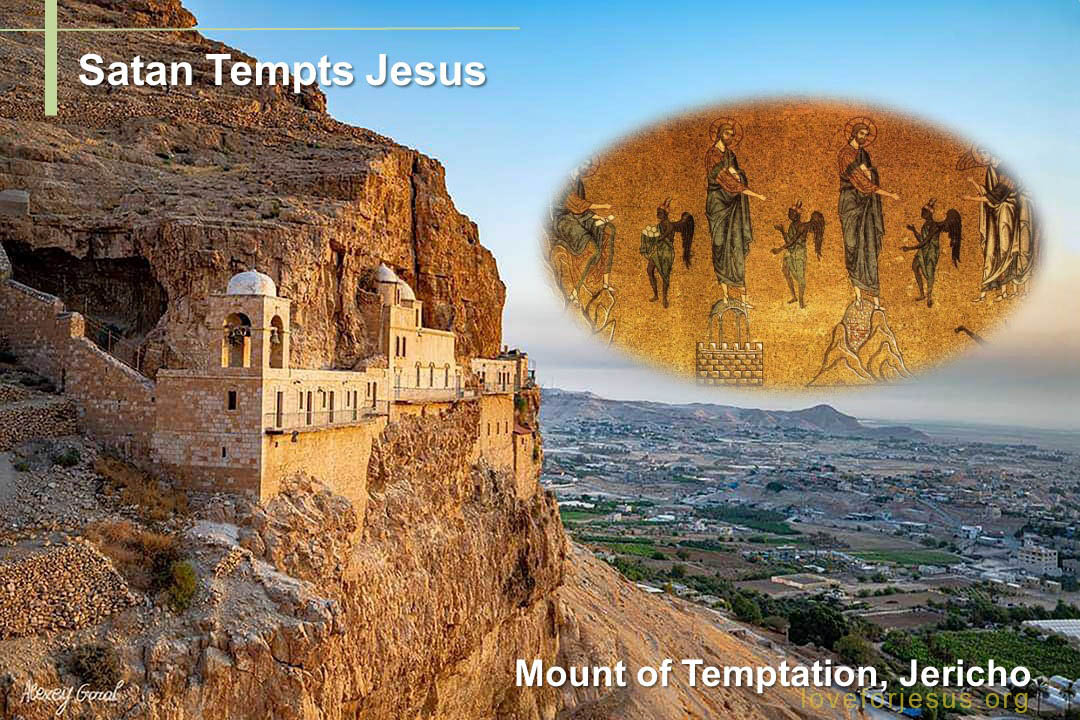 Picture: Mount of Temptation in Jericho.
