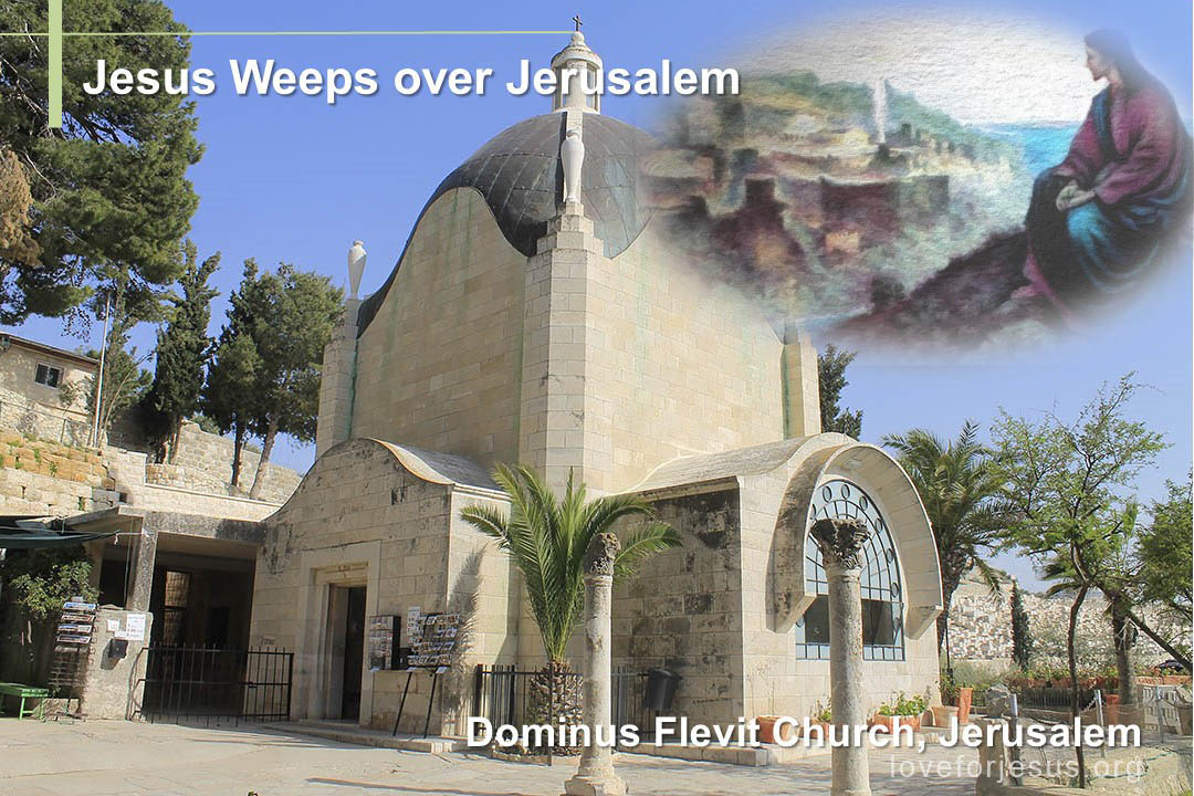 Picture: Dominus Flevit Church, Jerusalem