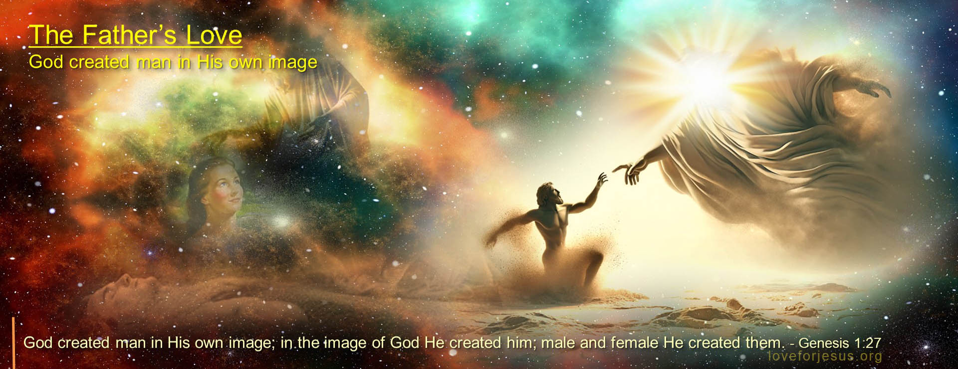 God created man in His own image - Genesis 1:27
