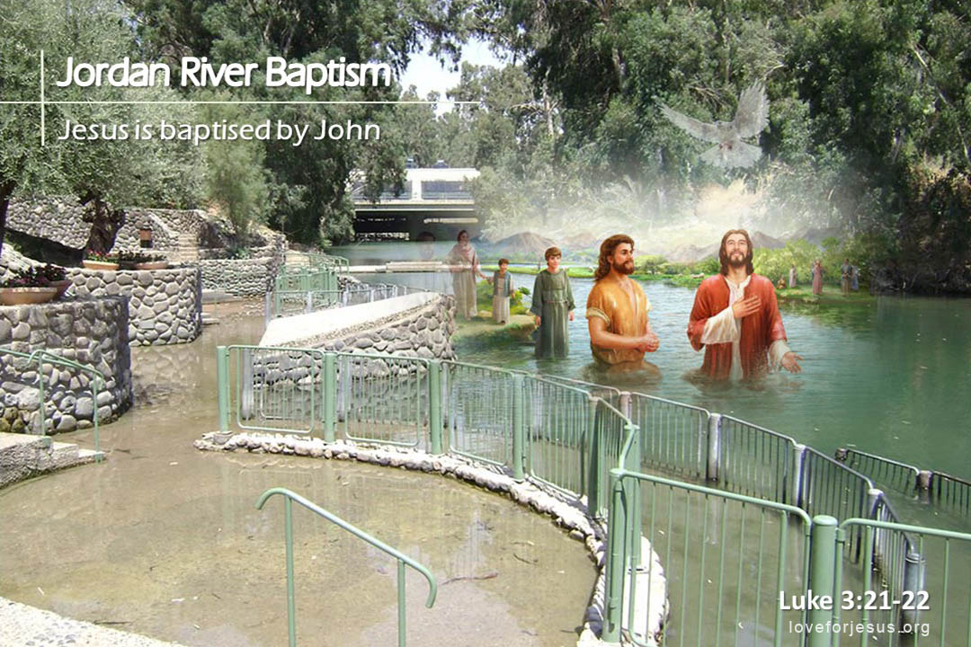 TOHL 16 Jesus baptised by John