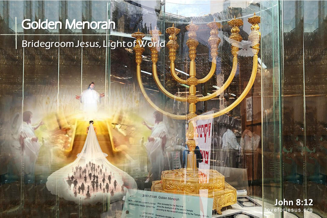 TOHL 48 Golden Lampstand Jesus as the bridegroom