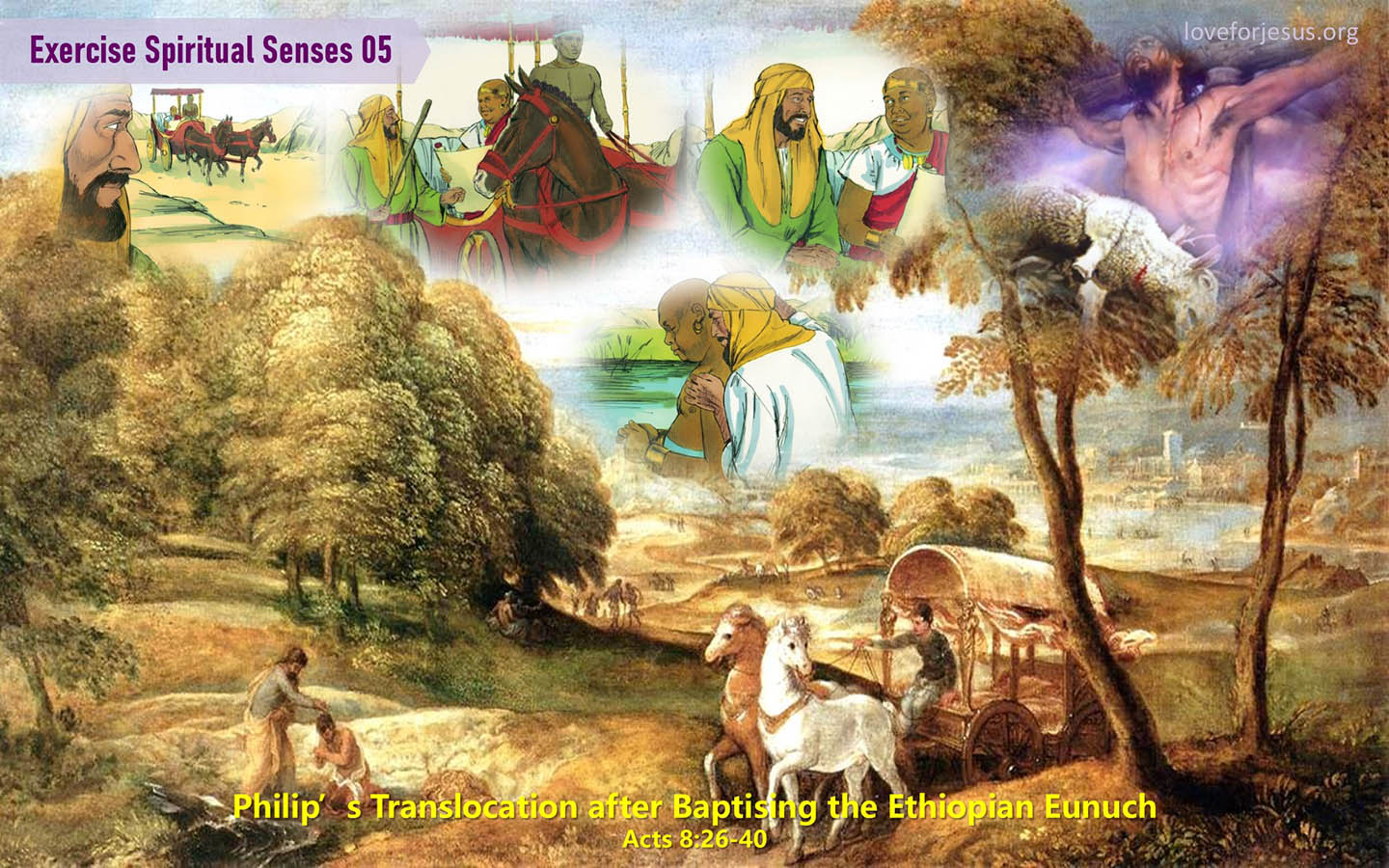 Philip’s Translocation after Baptising Ethiopian Eunuch