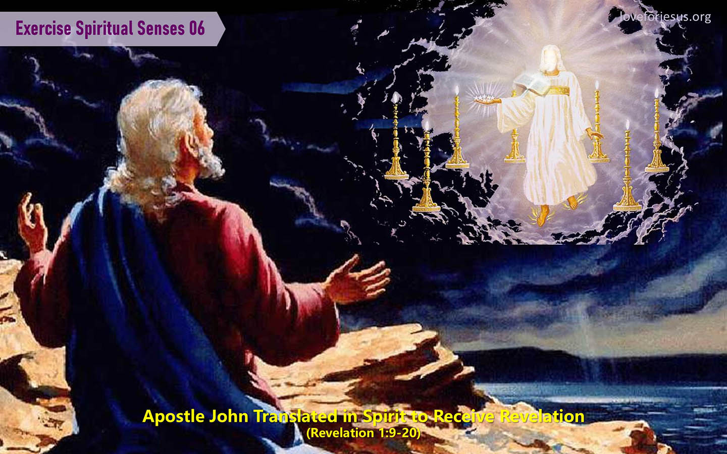 Apostle John Translated in Spirit to Receive Revelation